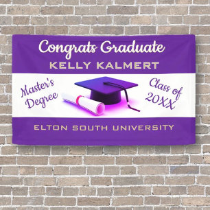Celebrate it! Master's Degree Graduation  Banner