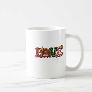 Celebrate Joyful Christian Christmas Bible, Love C Coffee Mug