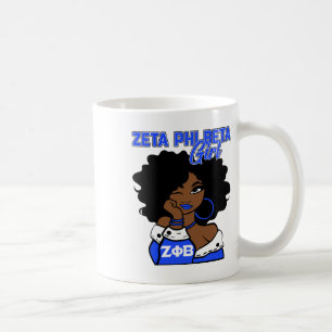 Celebrate Juneteenth Finer Girls 1920 Zeta Beta Li Coffee Mug