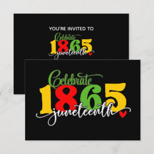 Celebrate Juneteenth: Freedom Since 1865 Invitation