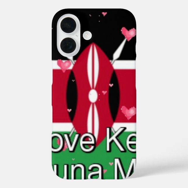 🇰🇪 Celebrate Kenya with Our iPhone Cases & Cover (Back)