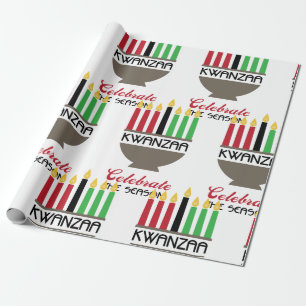 Celebrate Kwanzaa Wrapping Paper
