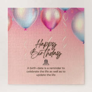 Celebrate Life Birthday Jigsaw Puzzle