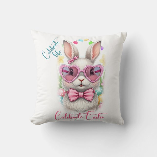 Celebrate life Celebrate Easter Cushion (Front)