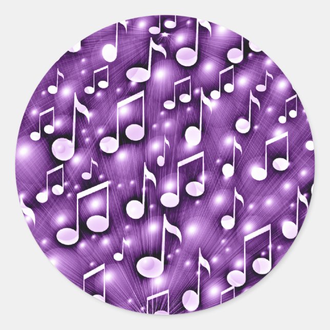 Celebrate Life!_ Classic Round Sticker (Front)