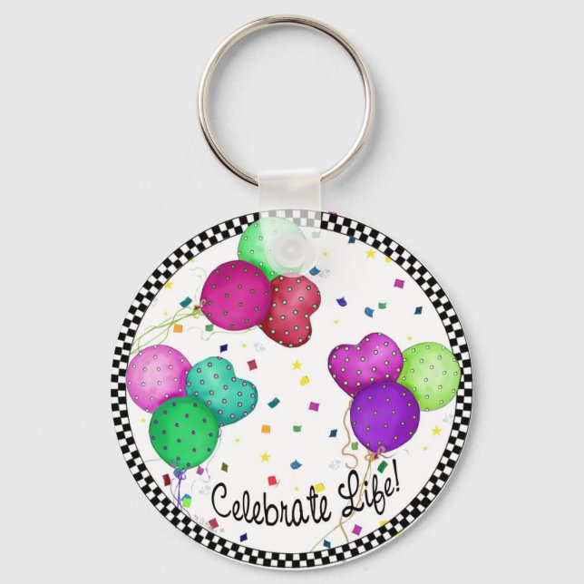 Celebrate Life  Keychain (Front)