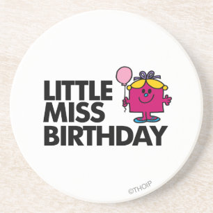 Celebrate Little Miss Birthday Coaster
