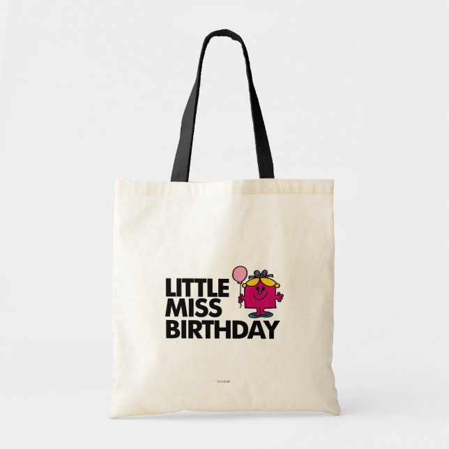 Celebrate Little Miss Birthday Tote Bag (Front)
