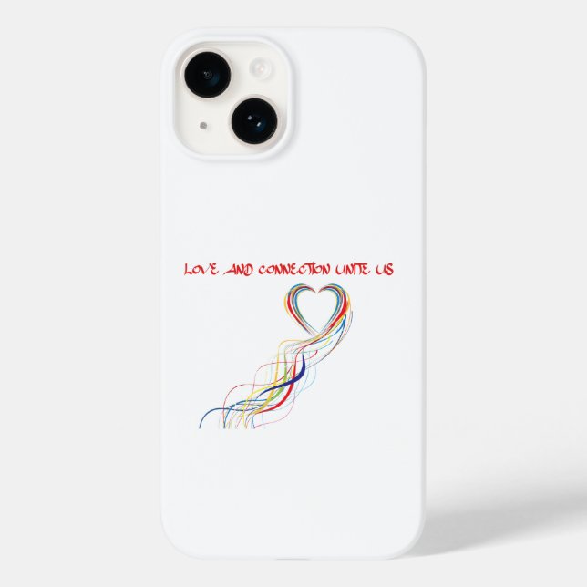 Celebrate Love and Connection Design Case-Mate iPhone Case (Back)