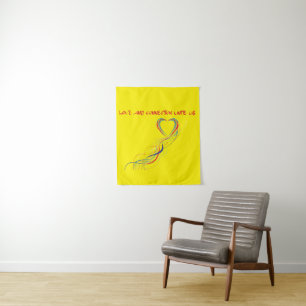 Celebrate Love and Connection Design Tapestry