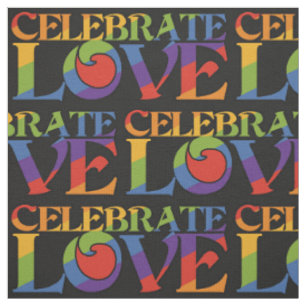 Celebrate Love custom fabric