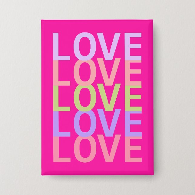 Celebrate Love in Style with Our Pastel "LOVE" (Front)