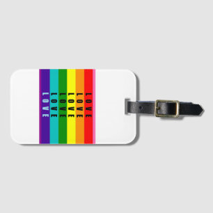 Celebrate love, pride, and authenticity luggage tag