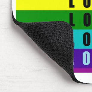 Celebrate love, pride, and authenticity mouse pad