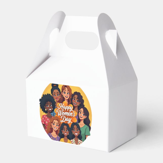 Celebrate March 8 International Women’s Day with b Favour Box (Front Side)