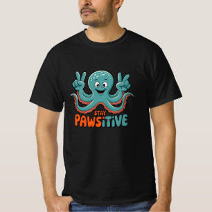 Celebrate Marine Life with Quirky Octopus Designs T-Shirt