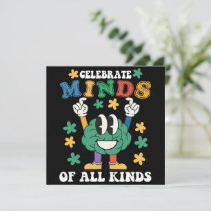 Celebrate Minds Of All Kinds Mental Health Matters Invitation
