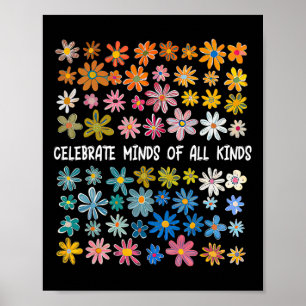 Celebrate Minds Of All Kinds  Poster