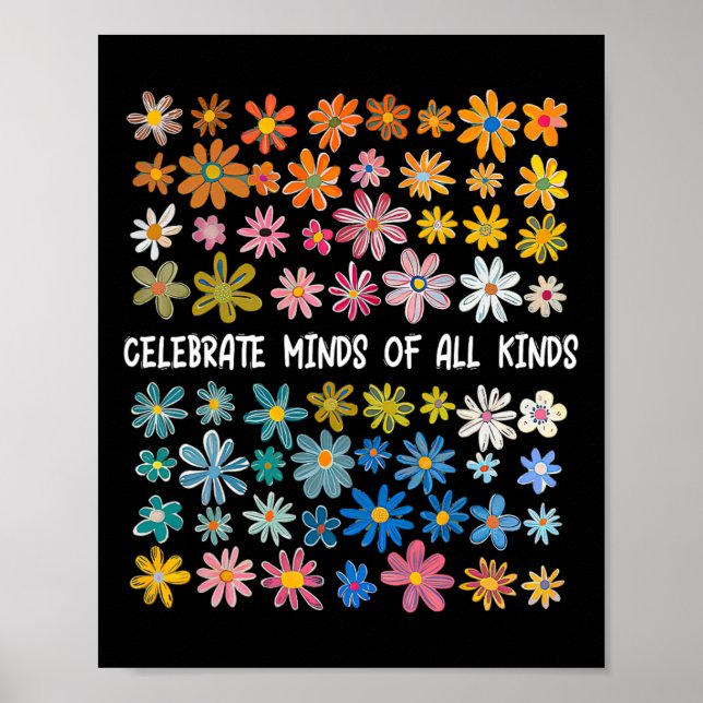 Celebrate Minds Of All Kinds  Poster (Front)