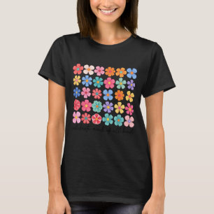 Celebrate minds of kinds flowers neurodiversity T-Shirt