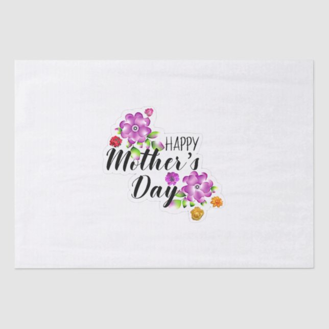 Celebrate Mum & Joy: Happy Mother's Day Collection Tissue Paper (Front)