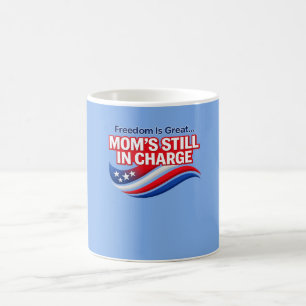 Celebrate Mum with humour and patriotic style usin Coffee Mug
