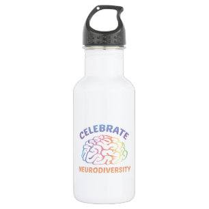 Celebrate Neurodiversity 532 Ml Water Bottle