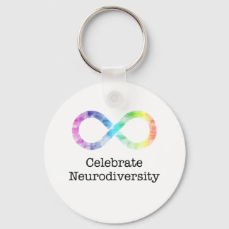 Celebrate Neurodiversity  Key Ring