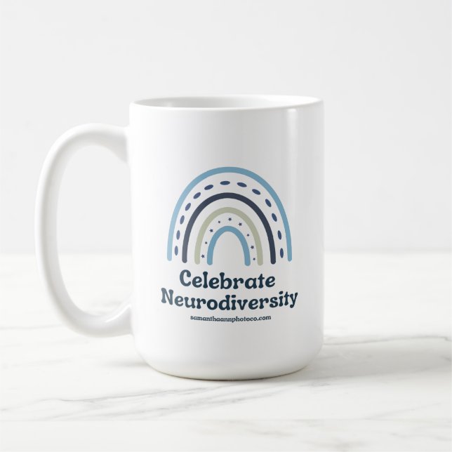 Celebrate Neurodiversity Mug (Left)