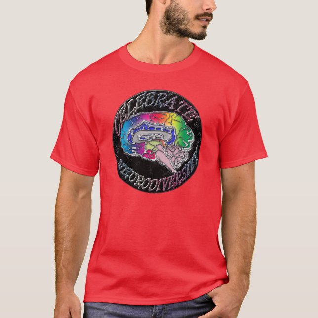 Celebrate Neurodiversity T-Shirt (Front)