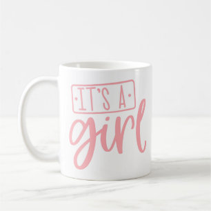 Celebrate New Baby Girl Baby Shower Gift Mug