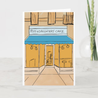 Celebrate NYC! Russ & Daughters, NYC Holiday Card