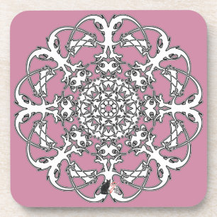 Celebrate Octa Glyph Dawn Coaster