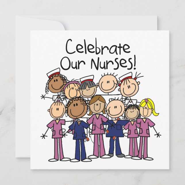 Celebrate Our Nurses Invitation (Front)