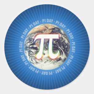 Celebrate Pi Day - math sticker
