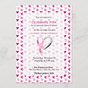 Celebrate Pink event Invitation