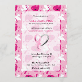 Celebrate Pink event Invitation