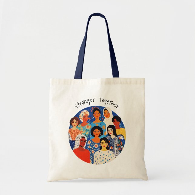 Celebrate Powerful Women | Friends | For Her Tote Bag (Front)