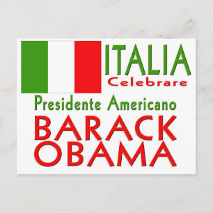 CELEBRATE President Obama Inauguration Keepsake Postcard