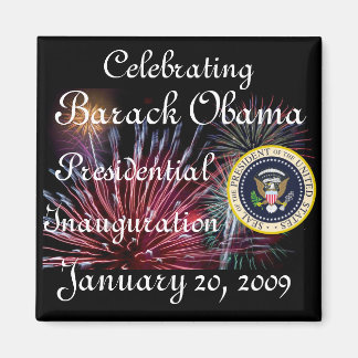 Celebrate President Obama Inauguration Magnet