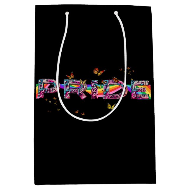Celebrate Pride Medium Gift Bag (Front)