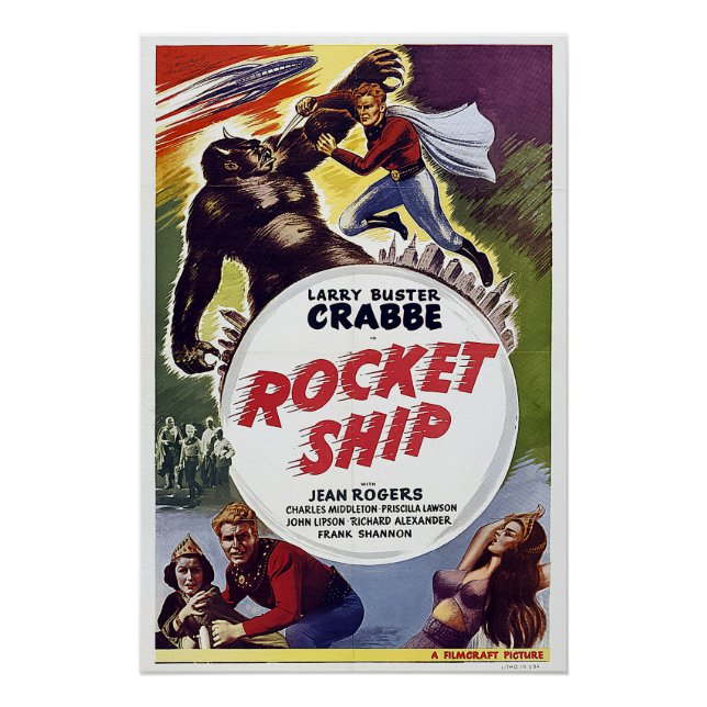 Celebrate pulp-era adventure with this Buster Crab Poster (Front)