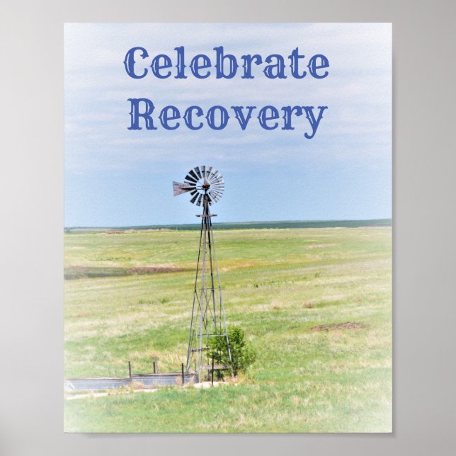 Celebrate Recovery Poster (Front)