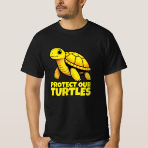 Celebrate Sea Life with Unique Turtle Art T-Shirt