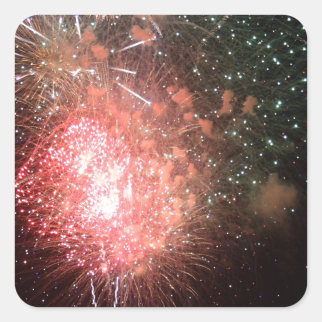 CELEBRATE! SQUARE STICKER (Front)