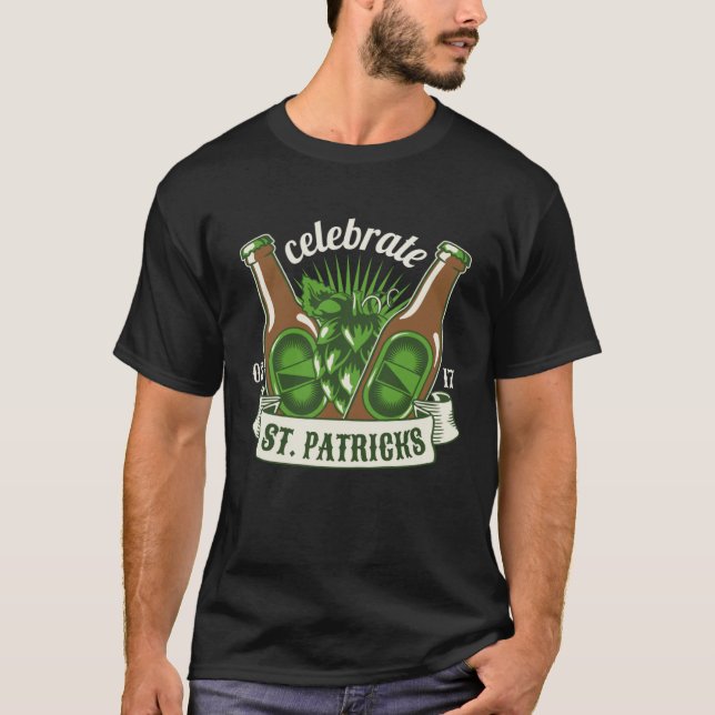 Celebrate St Patricks 0317 T-Shirt (Front)