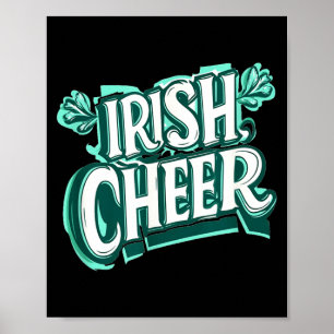 Celebrate St Patricks Day with This Irish Cheers Poster