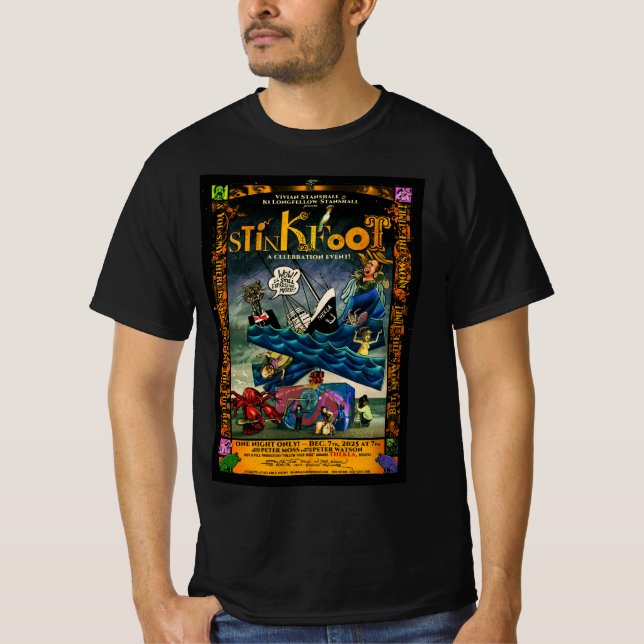 Celebrate Stinkfoot's 40th T-Shirt 2025 (Front)