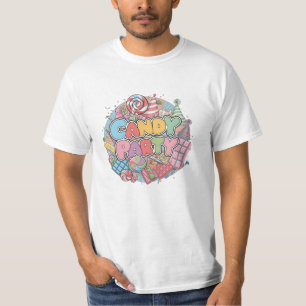 Celebrate Sugar with Candy Art T-Shirt