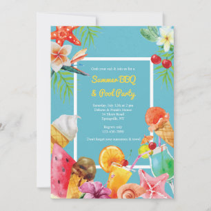 Celebrate Summer Invitation